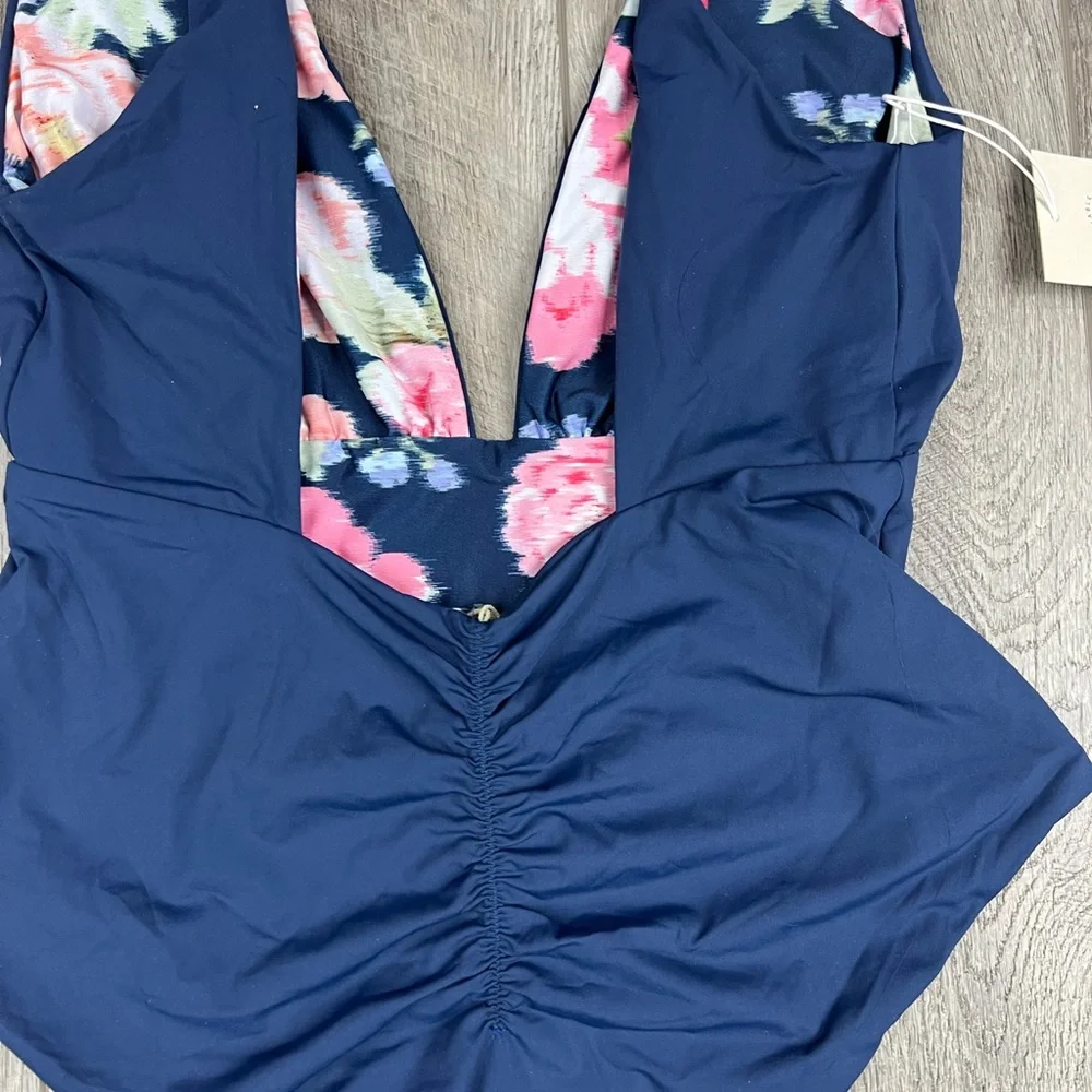 Maaji Navy Reversible One‎ Piece Swimsuit